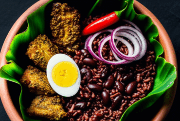 Waakye: A Autêntica Receita Ganesa de Arroz com Feijão