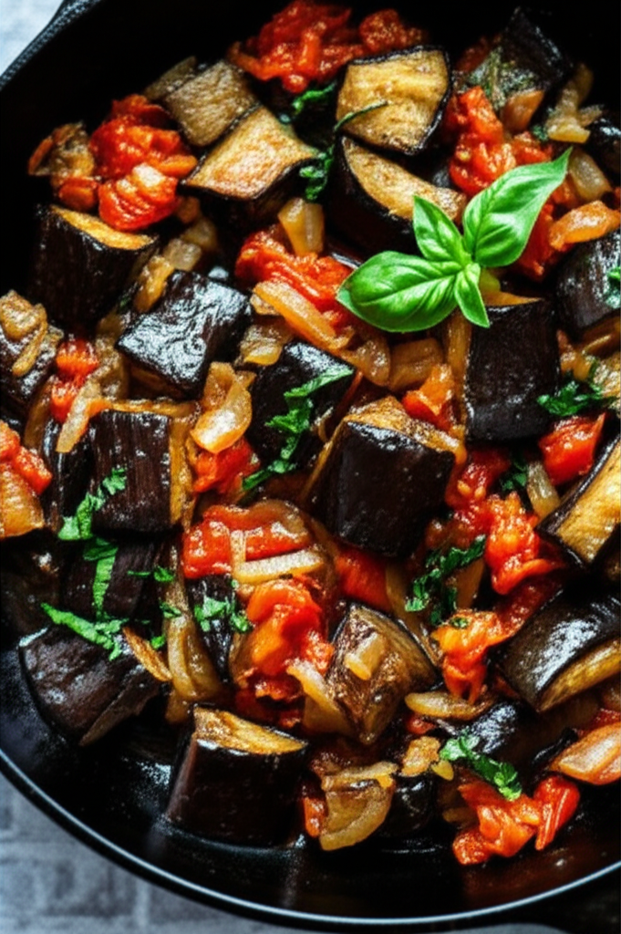 Receita de Berinjela Refogada Simples e Saborosa
