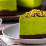 Mousse Cake de Pistache: Receita Cremosa e História Fascinante