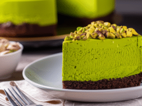 Mousse Cake de Pistache: Receita Cremosa e História Fascinante