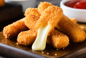 Palito de Queijo Empanado Crocante: Receita Fácil e Deliciosa