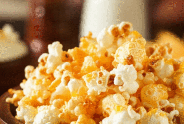 Pipoca de Queijo Cremosa e Crocante: Receita Caseira Irresistível