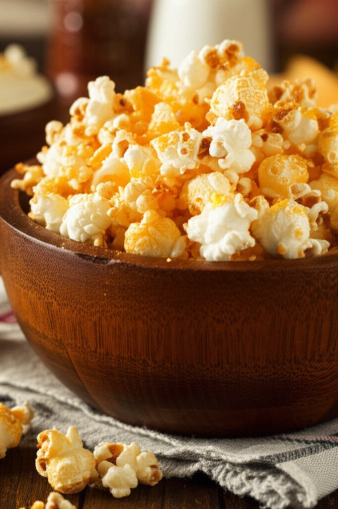 Pipoca de Queijo Cremosa e Crocante: Receita Caseira Irresistível