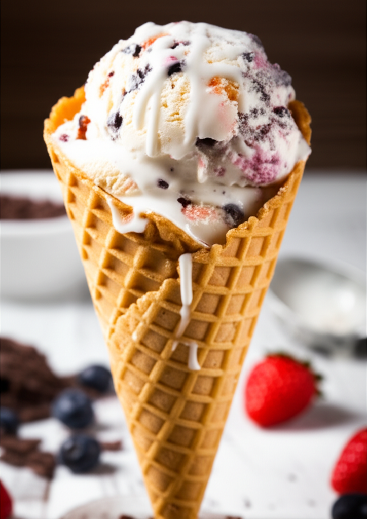 Sorvete Caseiro Cremoso e Delicioso