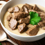 Strogonoff de Carne Cremoso e Saboroso
