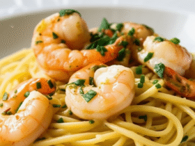 Talharim Cremoso com Camarão: Uma Receita Sofisticada e Deliciosa