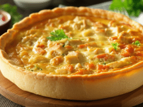 Torta de Frango Cremosa e Fácil
