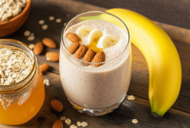 Vitamina de Aveia Cremosa: Receita Nutritiva e Energética