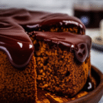 Bolo de Cenoura com Cobertura de Chocolate Cremoso