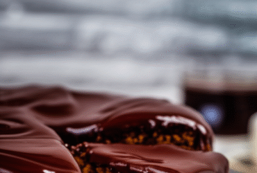 Bolo de Cenoura com Cobertura de Chocolate Cremoso