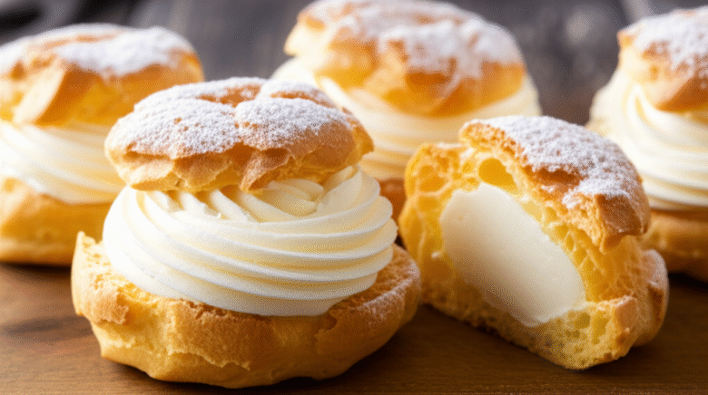 Carolinas Recheadas com Creme: Receita Clássica e Deliciosa