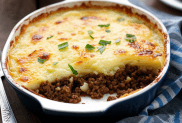 Escondidinho de Carne Moída Cremoso