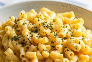 Macarronese ao Creme de Alho Cremosa e Saborosa