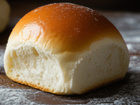 Pão Bolinha de Leite Condensado Fofinho
