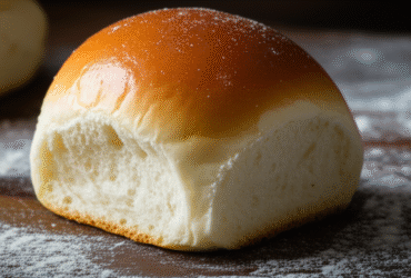 Pão Bolinha de Leite Condensado Fofinho