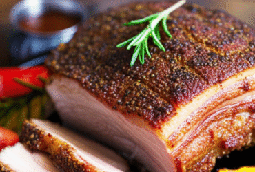 Receita de Porco Suculento e Saboroso