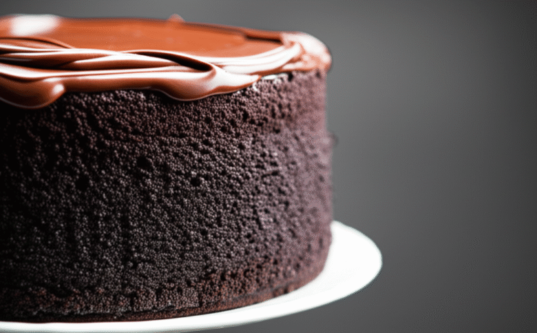 Delicioso Bolo de Chocolate com Cobertura Cremosa de Brigadeiro