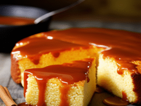 Bolo de Milho com Goiabada Cremoso