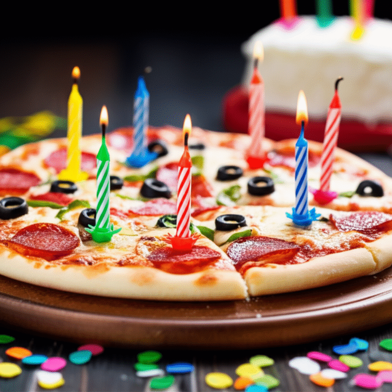 Pizza de Aniversário: Uma Delícia Nostálgica para Celebrar
