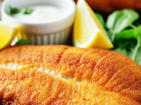 Tilápia à Milanesa Crocante e Saborosa