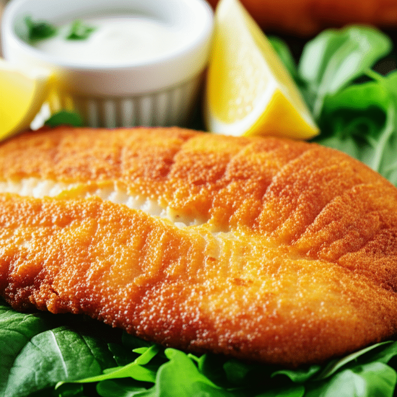 Tilápia à Milanesa Crocante e Saborosa