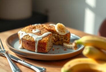 Bolo Nutritivo Sem Glúten de Farinha de Banana Verde