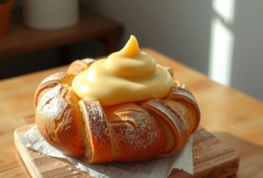 Pão Doce com Creme Caseiro