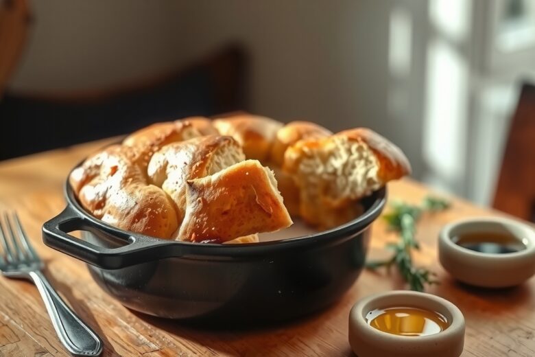 Pão na Frigideira: Receita Rápida e Versátil 1 Pão na Frigideira: Receita Rápida e Versátil