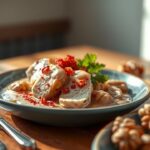 Satsivi: Frango Georgiano ao Molho de Nozes