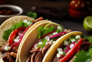 Tacos Mexicanos Autênticos: Uma Explosão de Sabores 9 Tacos Mexicanos Autênticos: Uma Explosão de Sabores