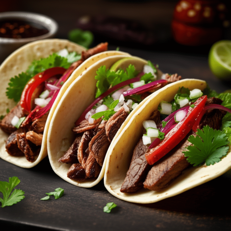 Tacos Mexicanos Autênticos: Uma Explosão de Sabores