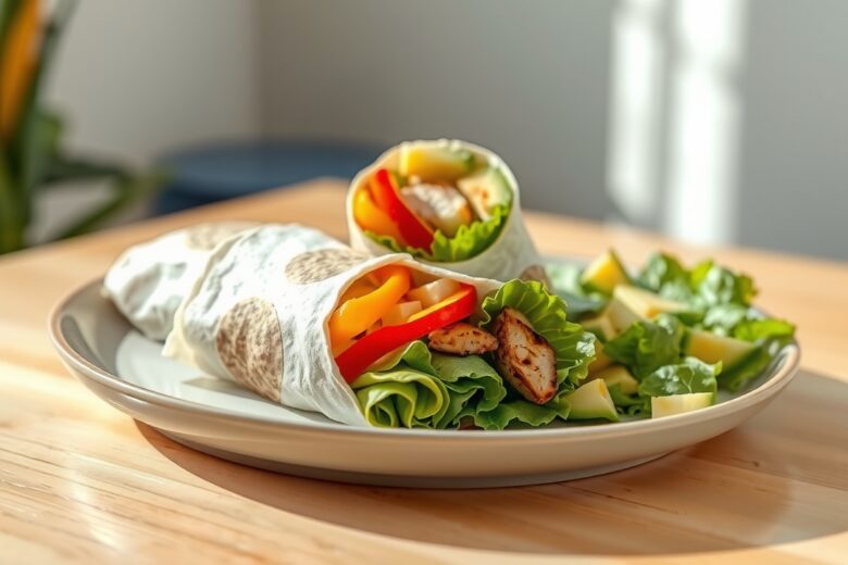 Wrap Sem Glúten: Receita Fácil e Versátil 1 Wrap Sem Glúten: Receita Fácil e Versátil