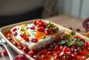 Bacalhau com Romã: Uma Receita Festiva de Sabor e Tradição