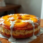 Bolo de Abacaxi Cremoso com Cobertura de Coco