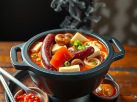 Budaejjigae: O Reconfortante Guisado Coreano da Base Militar 21 Budaejjigae: O Reconfortante Guisado Coreano da Base Militar