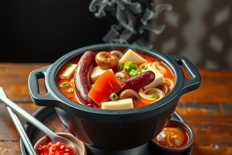 Budaejjigae: O Reconfortante Guisado Coreano da Base Militar 1 Budaejjigae: O Reconfortante Guisado Coreano da Base Militar