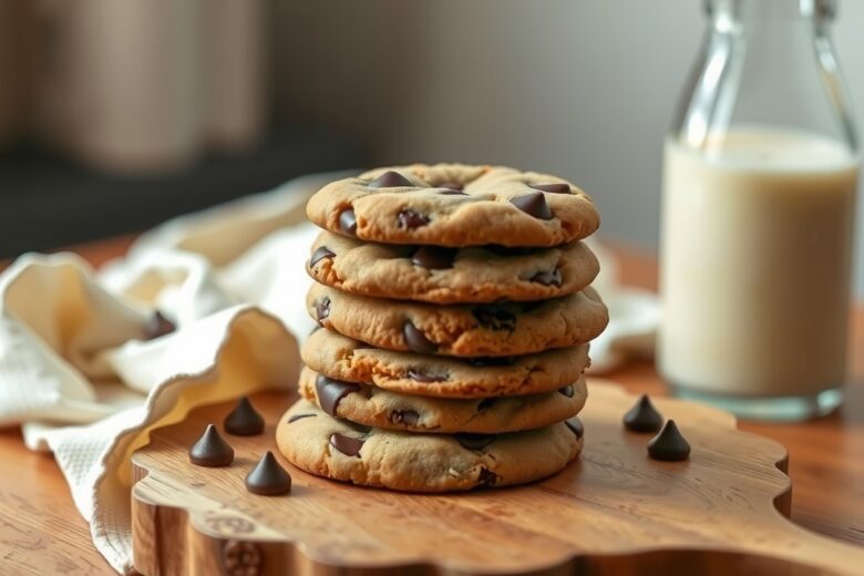 Cookie Fácil Americano com Gotas de Chocolate