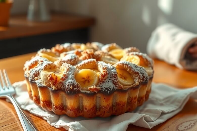 Receita de Cuca Alemã Tradicional (Streuselkuchen) com Banana 1 Receita de Cuca Alemã Tradicional (Streuselkuchen) com Banana