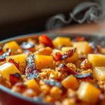 Farofa de Abacaxi com Bacon Crocante