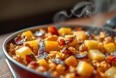 Farofa de Abacaxi com Bacon Crocante