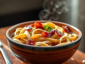 Macarrão com Bacon Cremoso: Receita Simples e Deliciosa 18 Macarrão com Bacon Cremoso: Receita Simples e Deliciosa