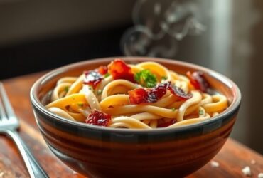 Macarrão com Bacon Cremoso: Receita Simples e Deliciosa