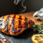 Peito de Frango Grelhado Suculento com Marinada Cítrica