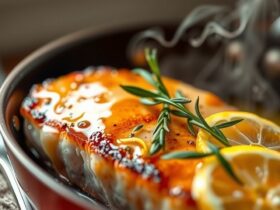Peixe Fácil e Rápido na Frigideira com Limão e Ervas