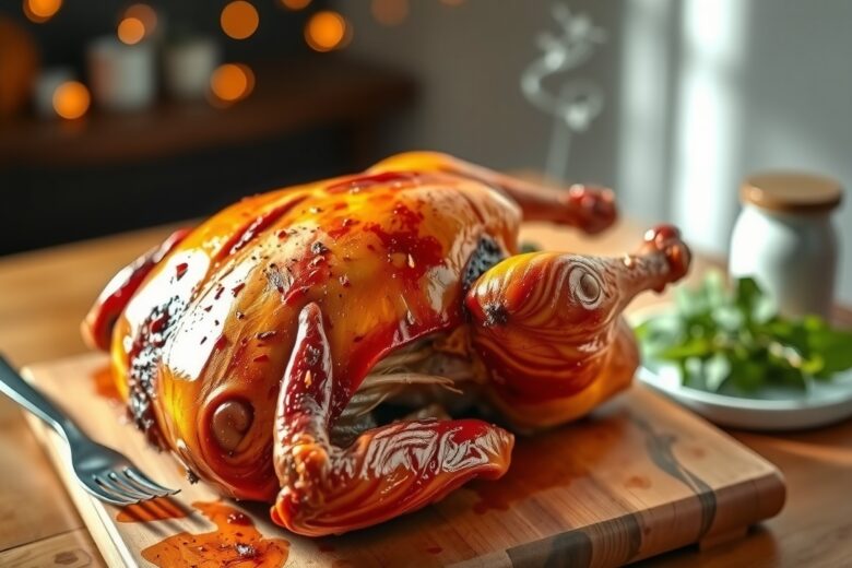 Peru de Natal Suculento com Tempero Brasileiro