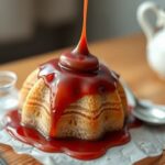 Pudim de Leite Ninho com Nutella e Calda de Frutas Vermelhas