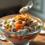 Salpicão de Frango Clássico com Batata Palha