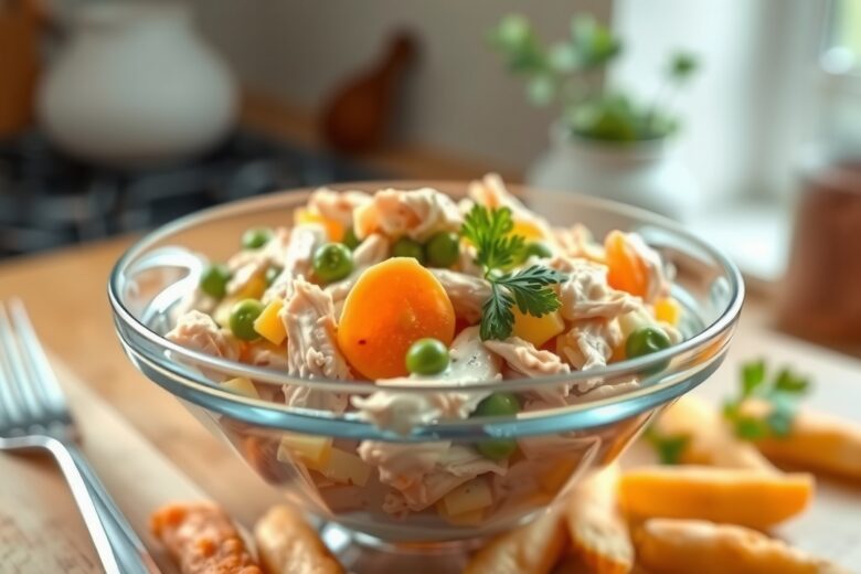 Salpicão de Frango Cremoso: Receita Tradicional Brasileira 1 Salpicão de Frango Cremoso: Receita Tradicional Brasileira