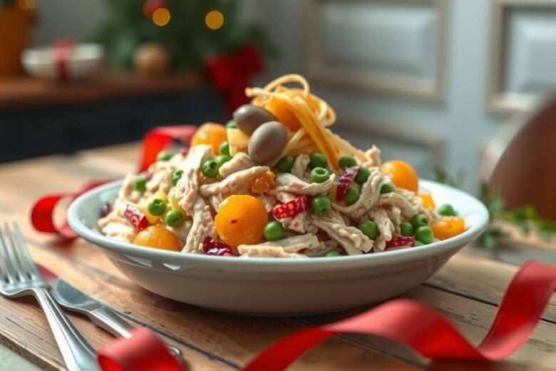 Salpicão de Frango Cremoso e Tradicional (Receita de Natal) 1 Salpicão de Frango Cremoso e Tradicional (Receita de Natal)