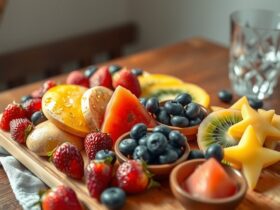 Tábua de Frutas: A Arte de Montar uma Mesa Colorida e Saudável 18 Tábua de Frutas: A Arte de Montar uma Mesa Colorida e Saudável